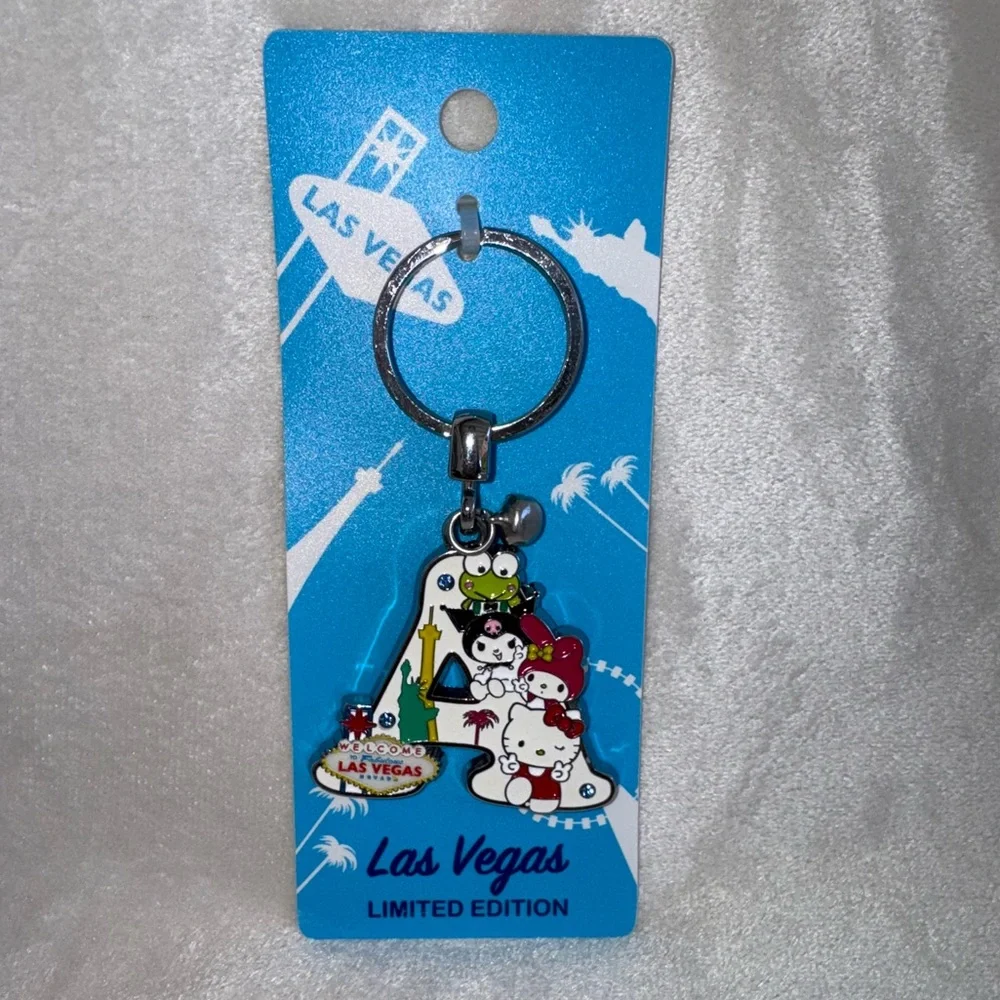 Limited Edition Hello Kitty and friends Las Vegas Exclusive Keyholder-Letter A